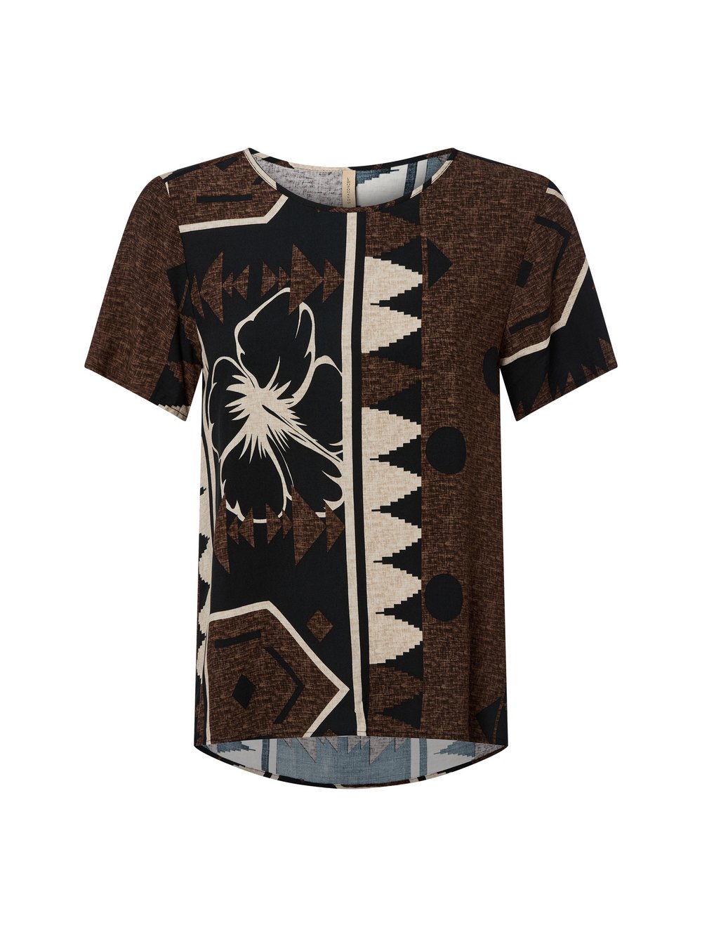 soyaconcept® Blusenshirt Damen Viskose mehrfarbig gemustert, M