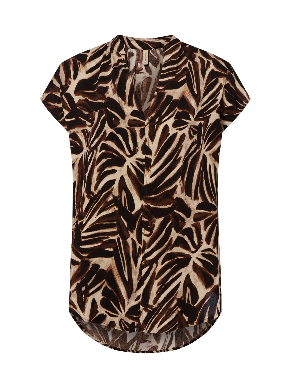 soyaconcept® Blusenshirt Damen Viskose mehrfarbig gemustert, M