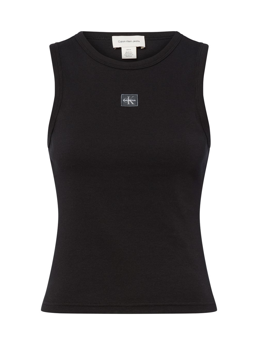 Thumbnail - Calvin Klein Jeans Top Damen Baumwolle schwarz, XS