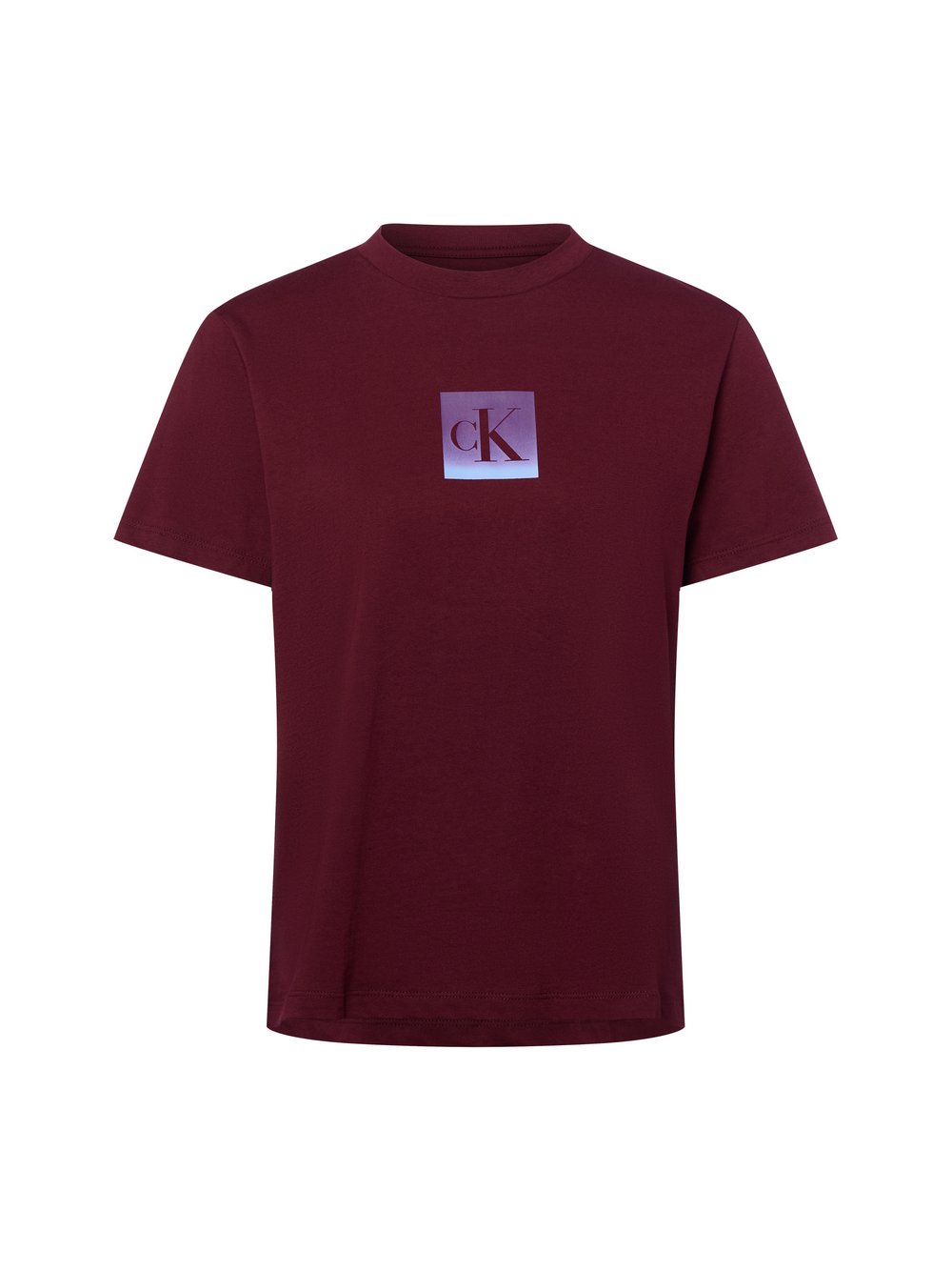 Calvin Klein Jeans T-Shirt Damen Baumwolle rot bedruckt, M