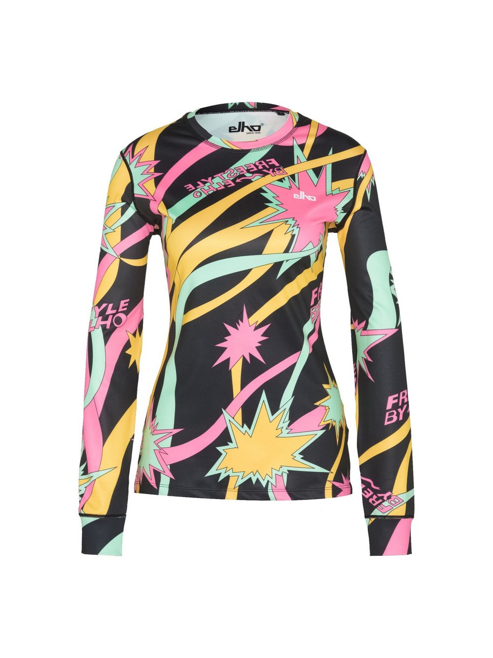 Thumbnail - Elho Shirt VERONA Damen mehrfarbig bedruckt, XL