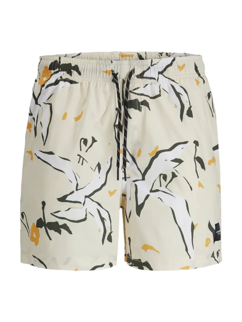 Jack & Jones Junior Badehose Jungen weiß gemustert, 164