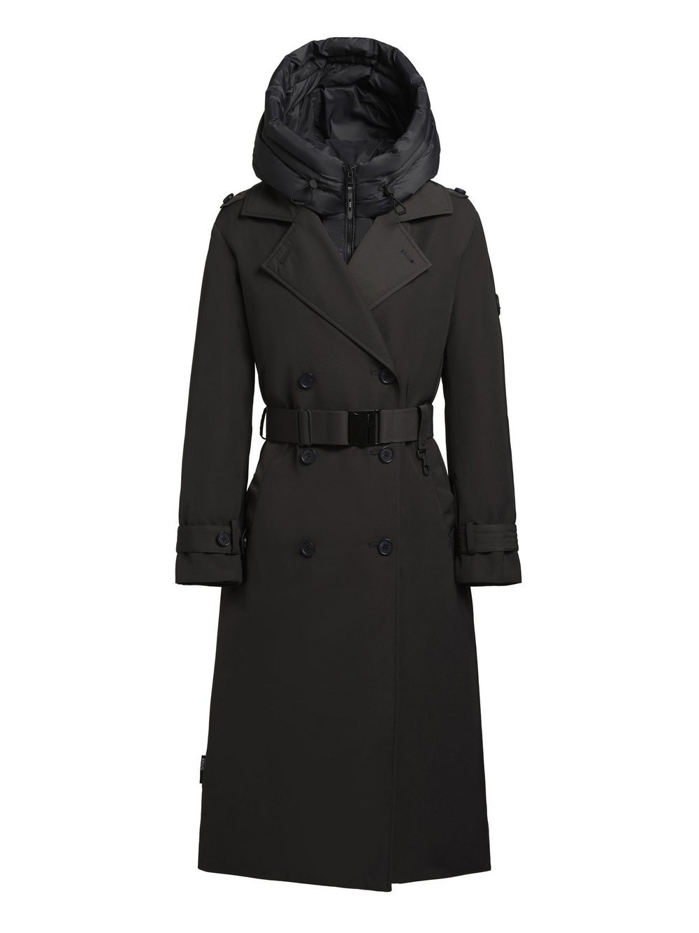 Khujo Trenchcoat Damen grau, XXL