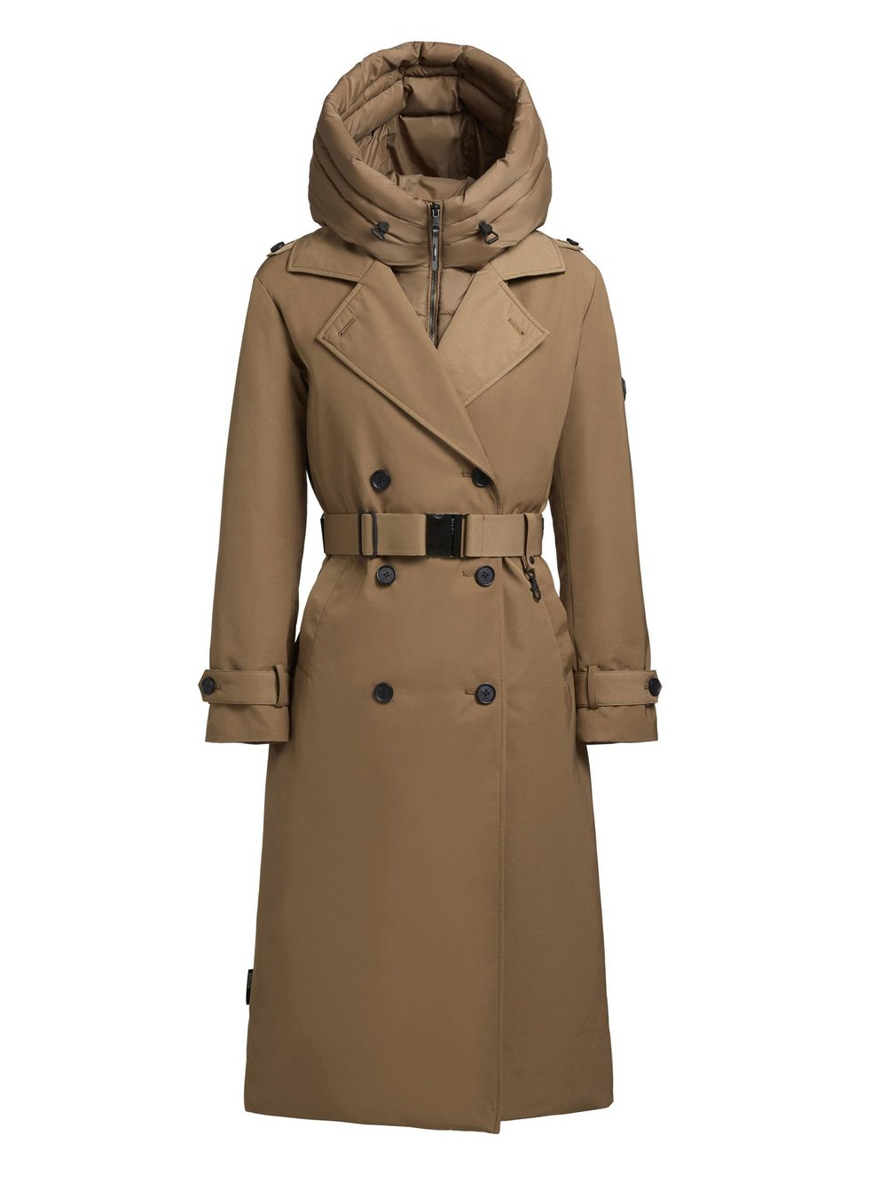 Khujo Trenchcoat Damen braun, M