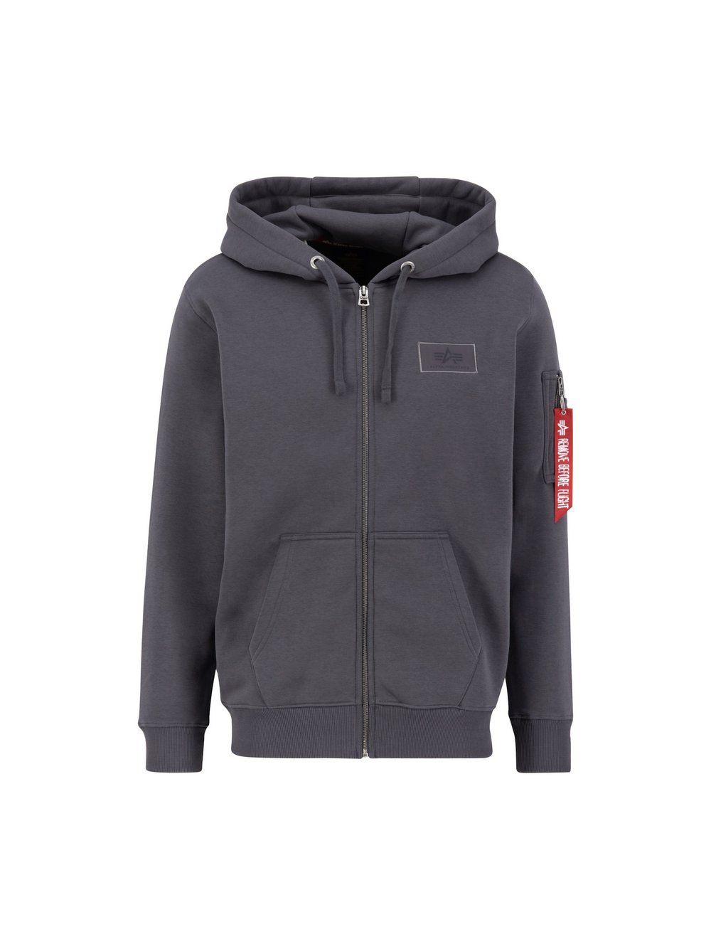 Alpha Industries Jacke Herren Baumwolle grau bedruckt, XXL