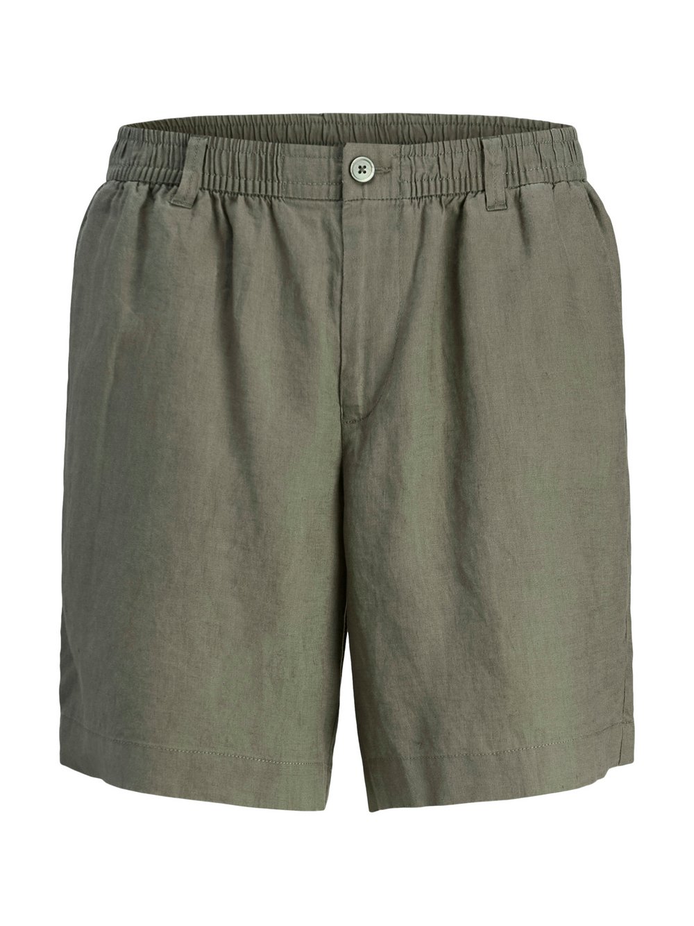 Jack & Jones Shorts Herren Leinen grau, M