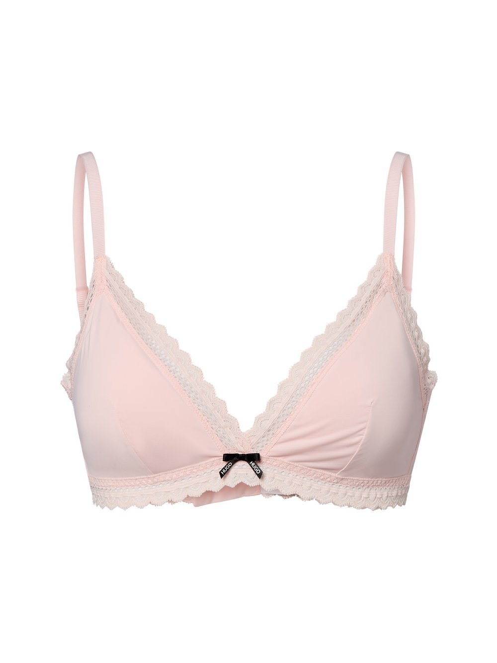 HUGO Triangel-BH Damen Polyamid rosa, L