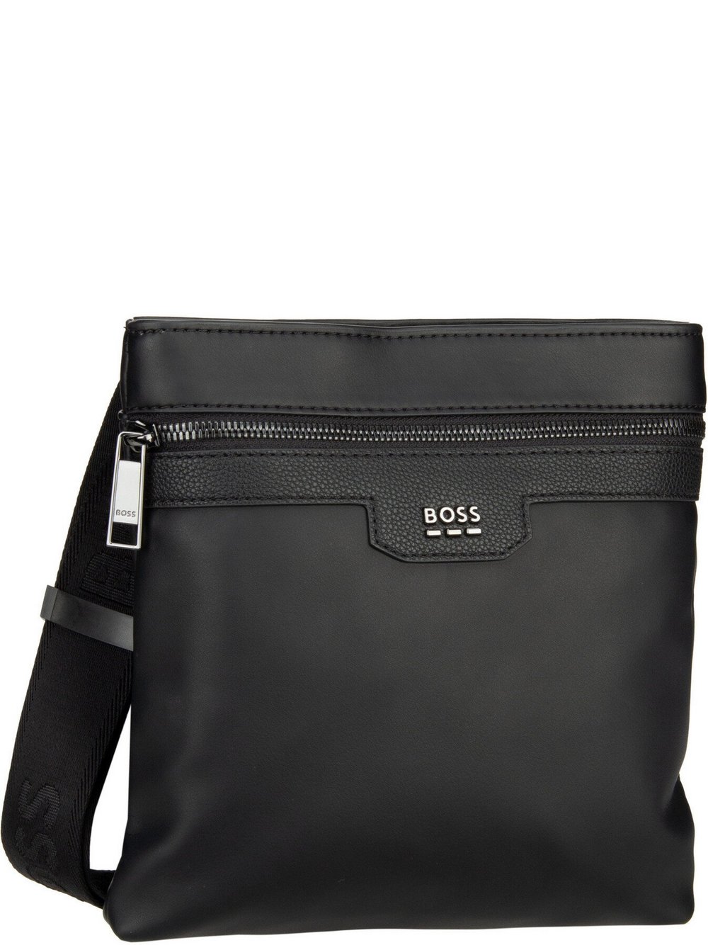 BOSS Beuteltasche Herren Kunstleder schwarz, ONE SIZE