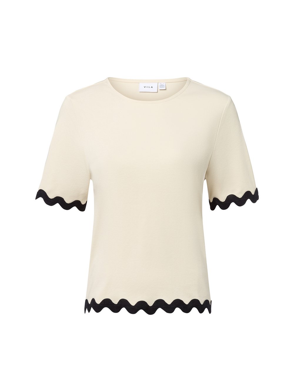 Vila VICalisa Damen Baumwolle beige, XS