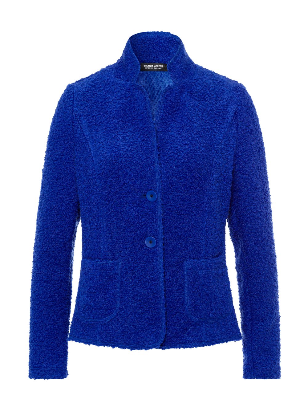 Frank Walder Strickjacke Damen Polyamid blau, 46