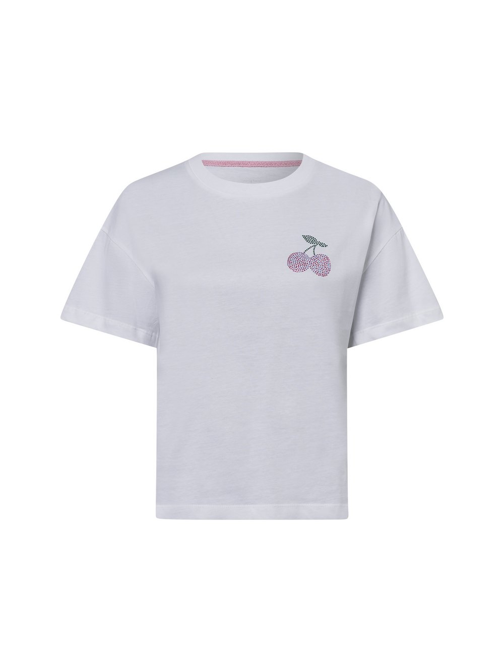 Marie Lund T-Shirt Damen Baumwolle weiß, L