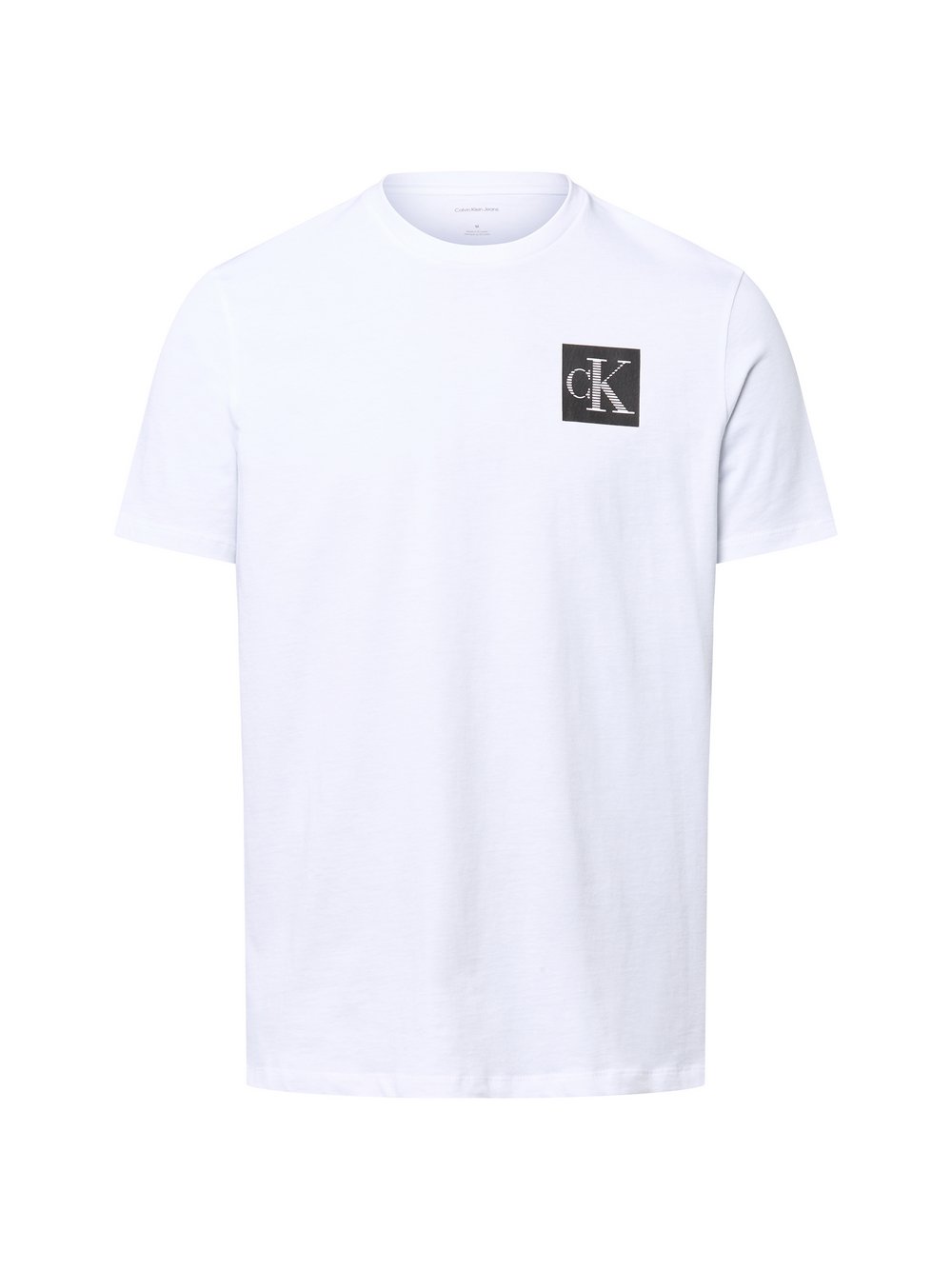 Calvin Klein Jeans T-Shirt Herren Baumwolle weiß, XL