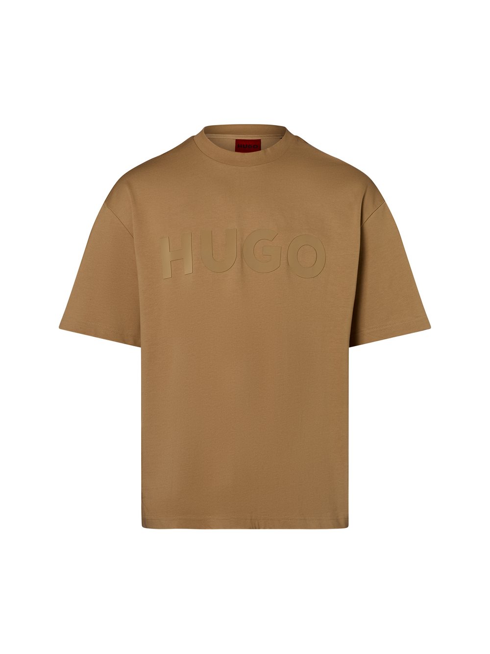 HUGO T-Shirt Herren Baumwolle beige, L