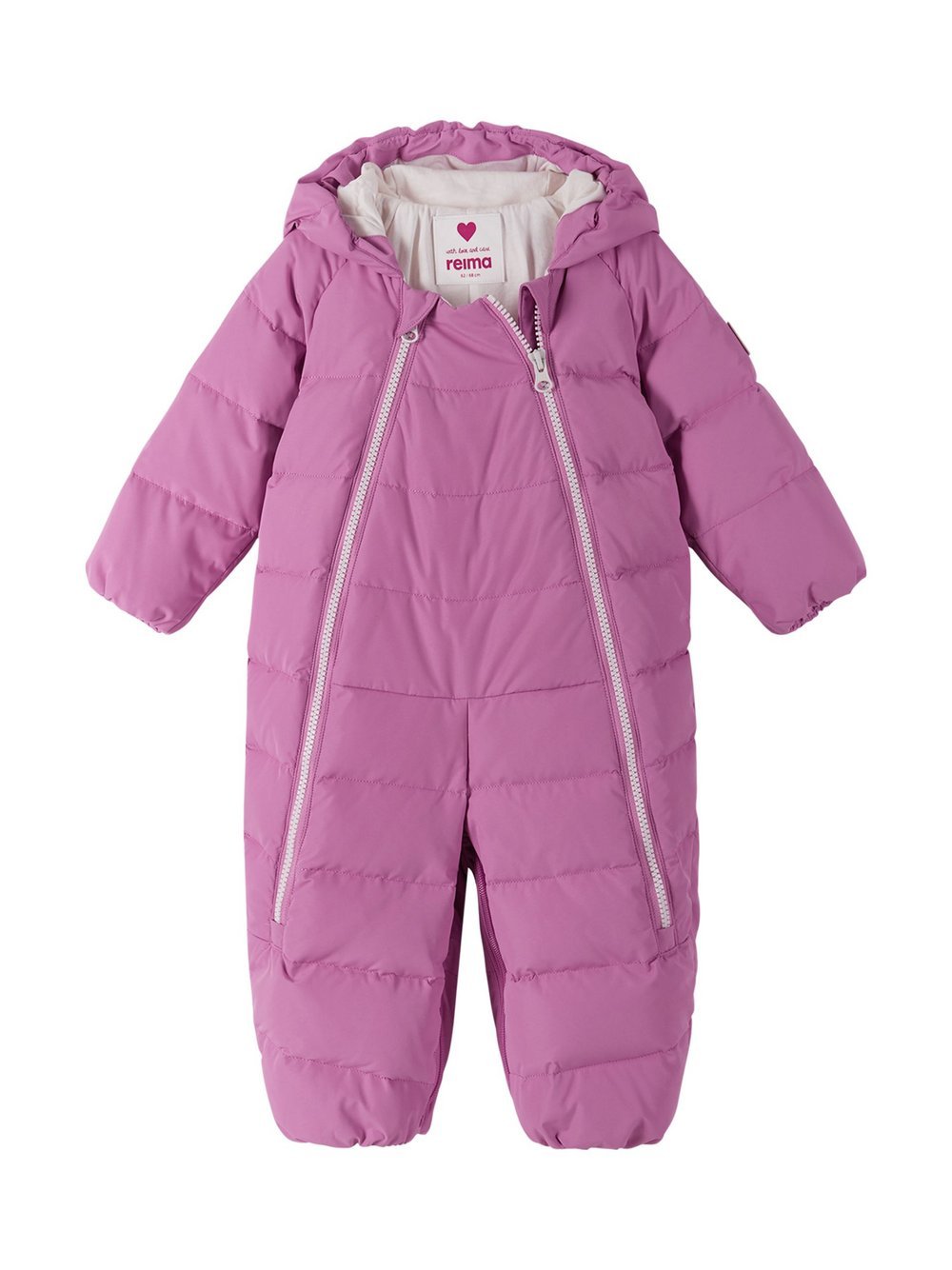 reima Schneeanzug Kinder pink, 62