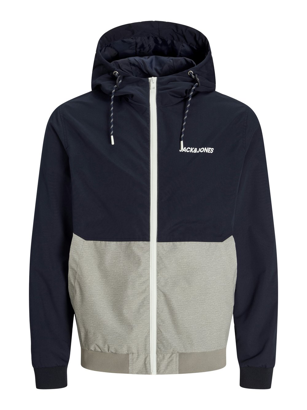 Jack & Jones Jacke Herren blau gemustert, L