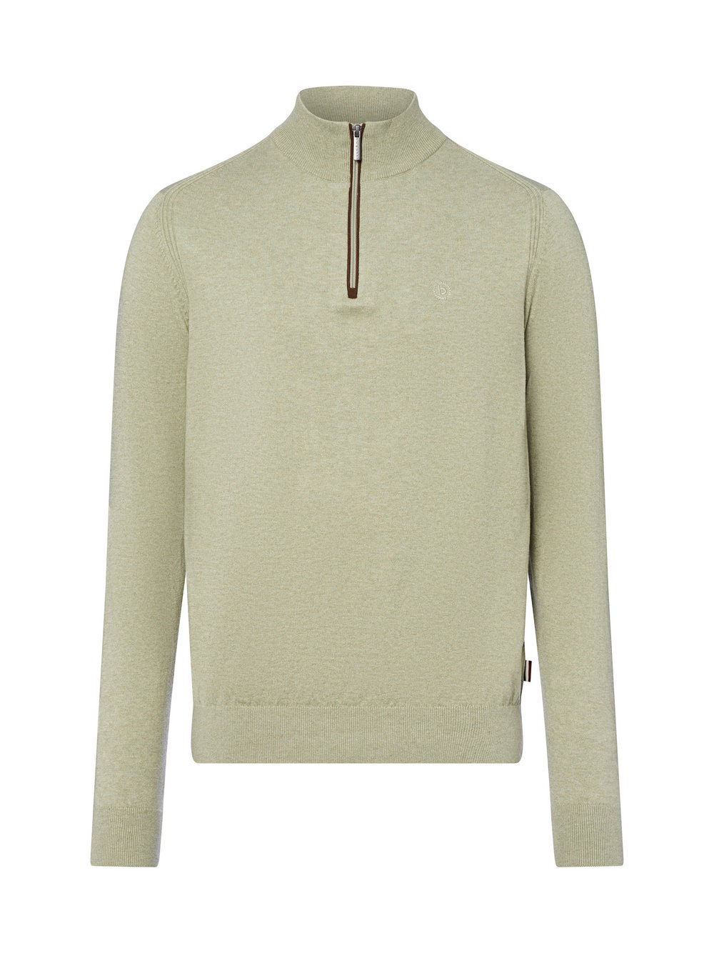 Bugatti Strickjacke mit Cashmere Herren Baumwolle grün, XXL