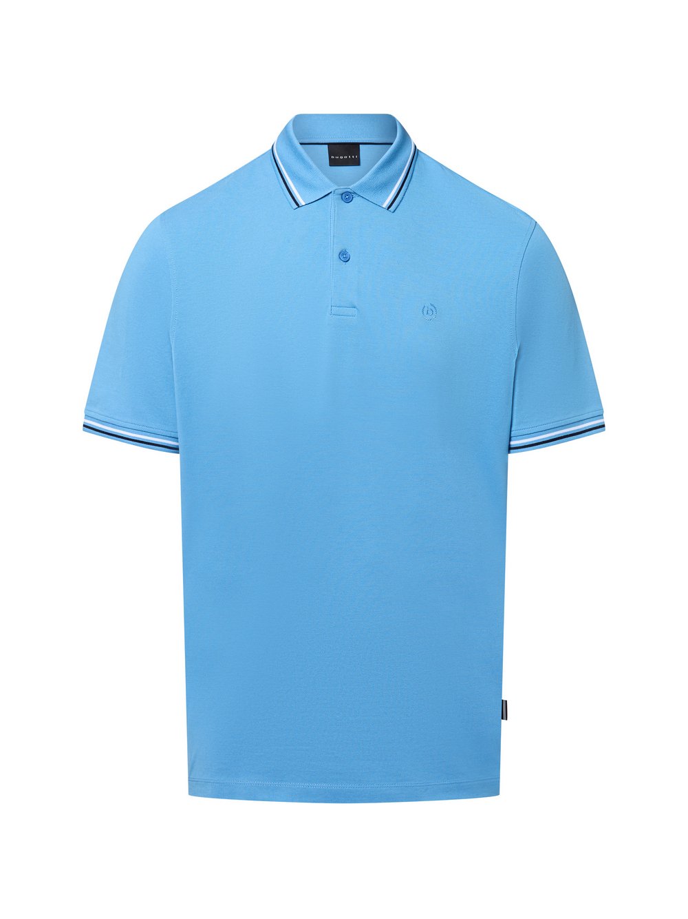Bugatti Poloshirt Herren Baumwolle blau, XXXL