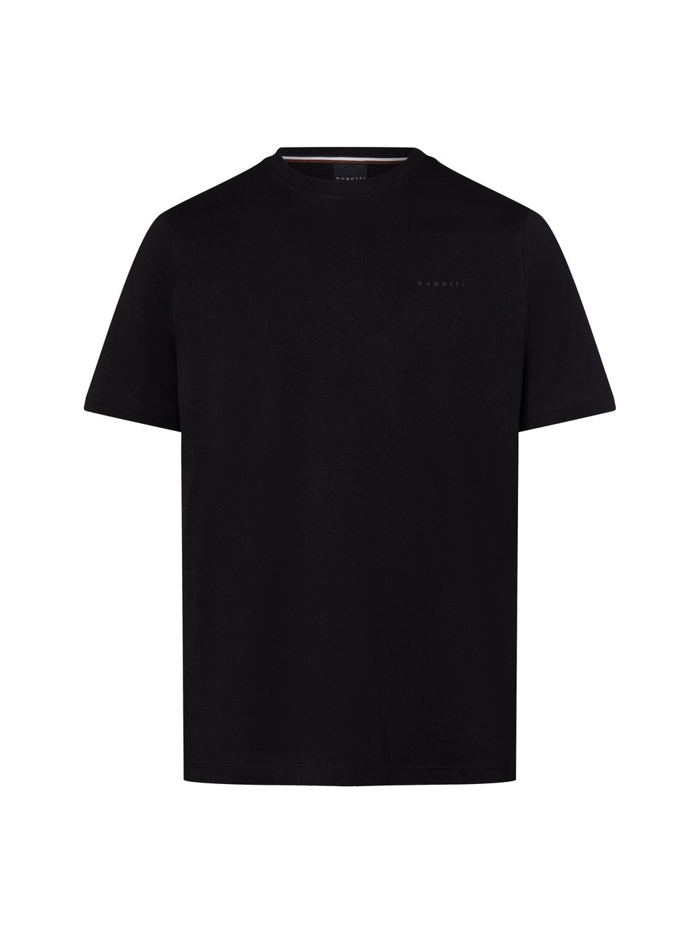 Thumbnail - Bugatti T-Shirt Herren Baumwolle schwarz, L