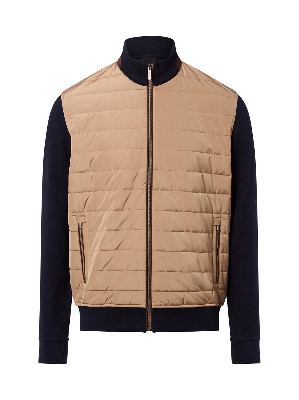 Bugatti Sweatjacke Herren Baumwolle mehrfarbig, XXXL