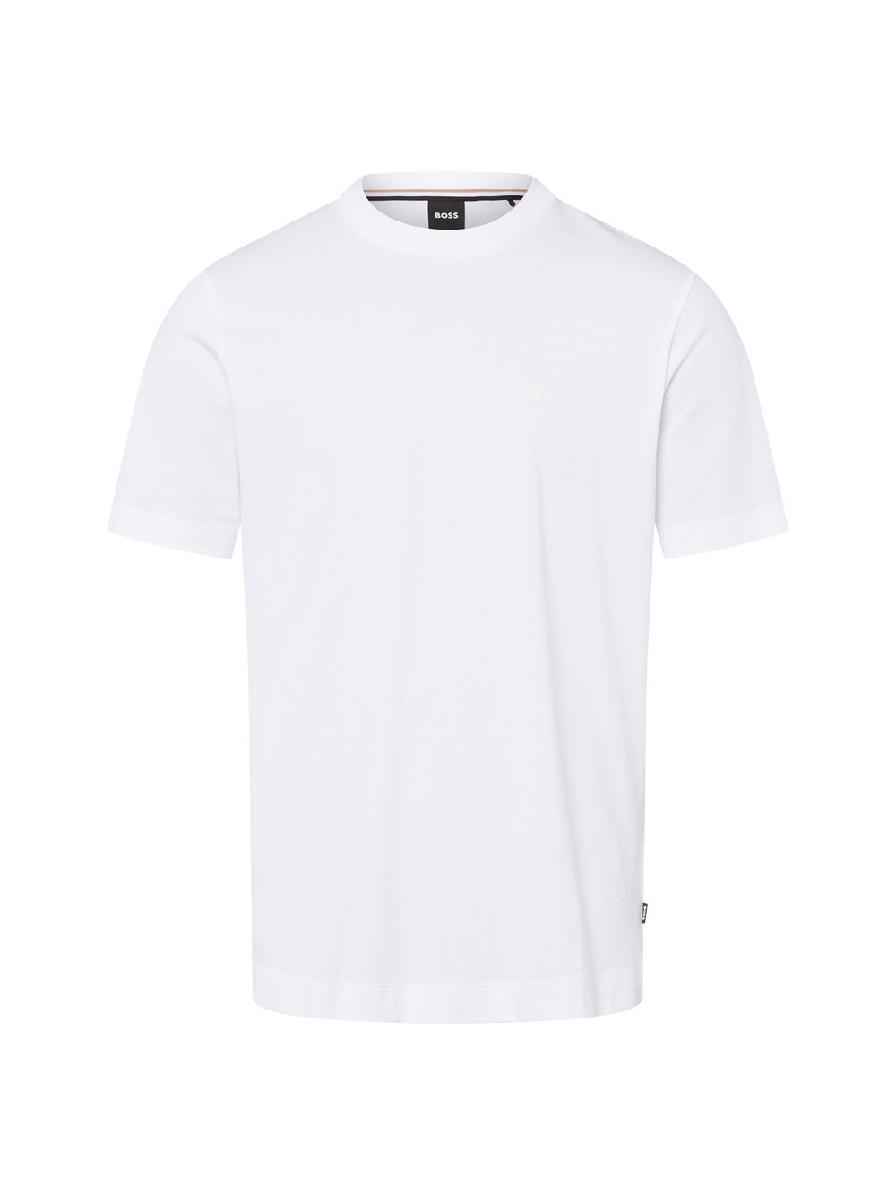 Thumbnail - BOSS Jerseyshirt  Herren Baumwolle weiß, L