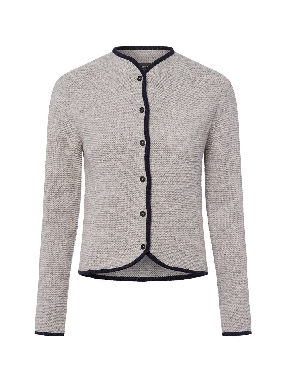 Franco Callegari Woll-Strickjacke Damen Wolle grau, S