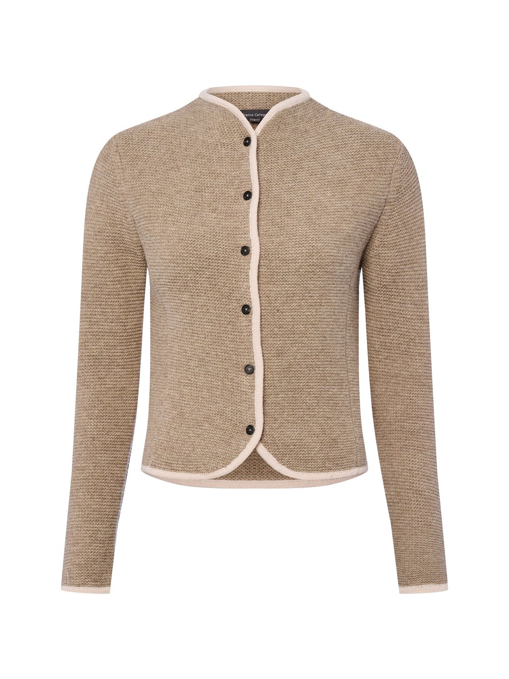 Franco Callegari Woll-Strickjacke Damen Wolle mehrfarbig, XS