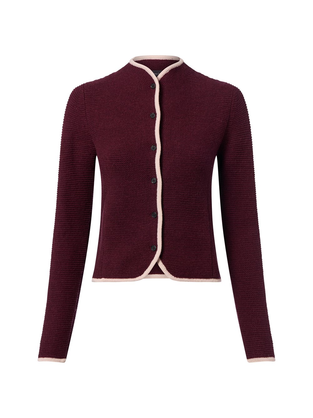 Franco Callegari Woll-Strickjacke Damen Wolle rot, XXL