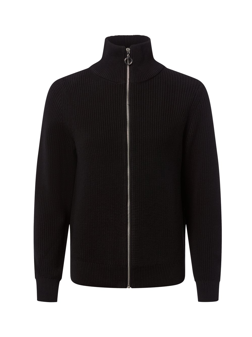 Franco Callegari Strickjacke Damen Baumwolle schwarz, XL