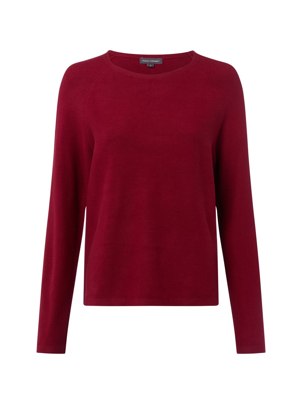 Franco Callegari Pullover Damen Baumwolle rot, M