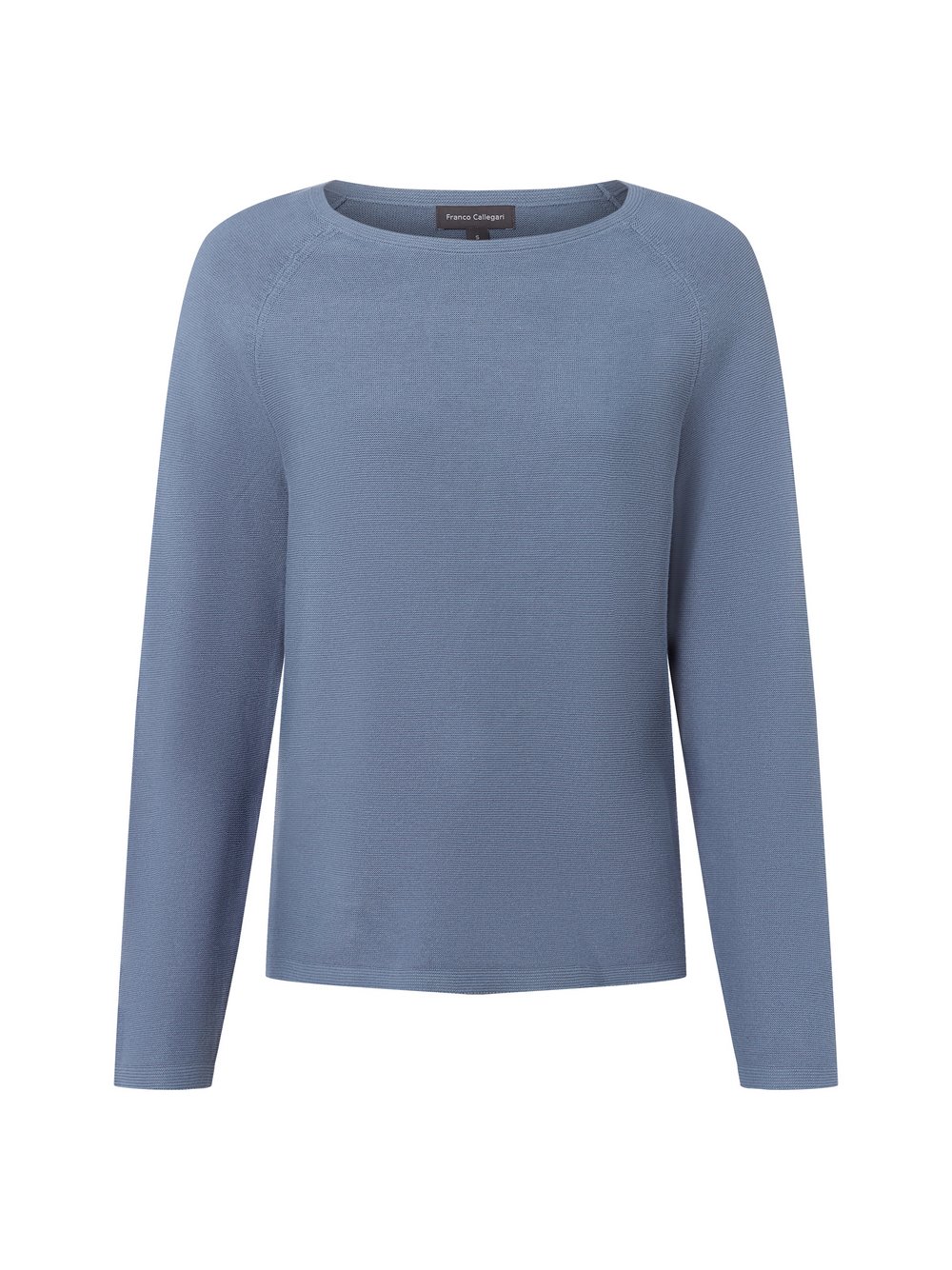Franco Callegari Pullover Damen Baumwolle blau, XL