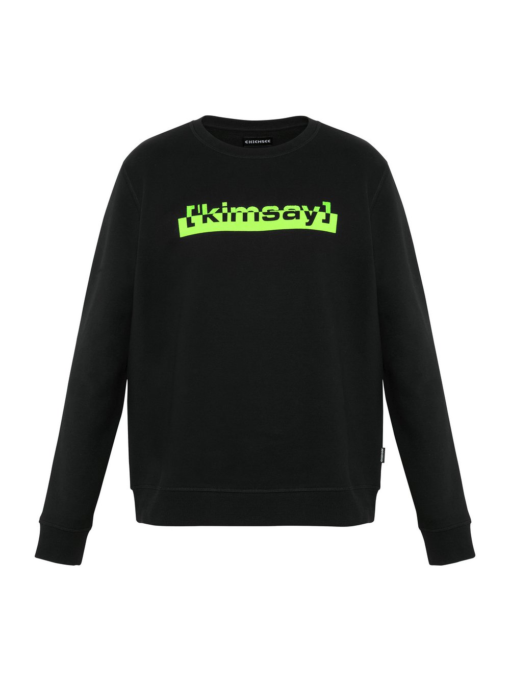 Chiemsee Sweatshirt Herren Baumwolle schwarz gemustert, M