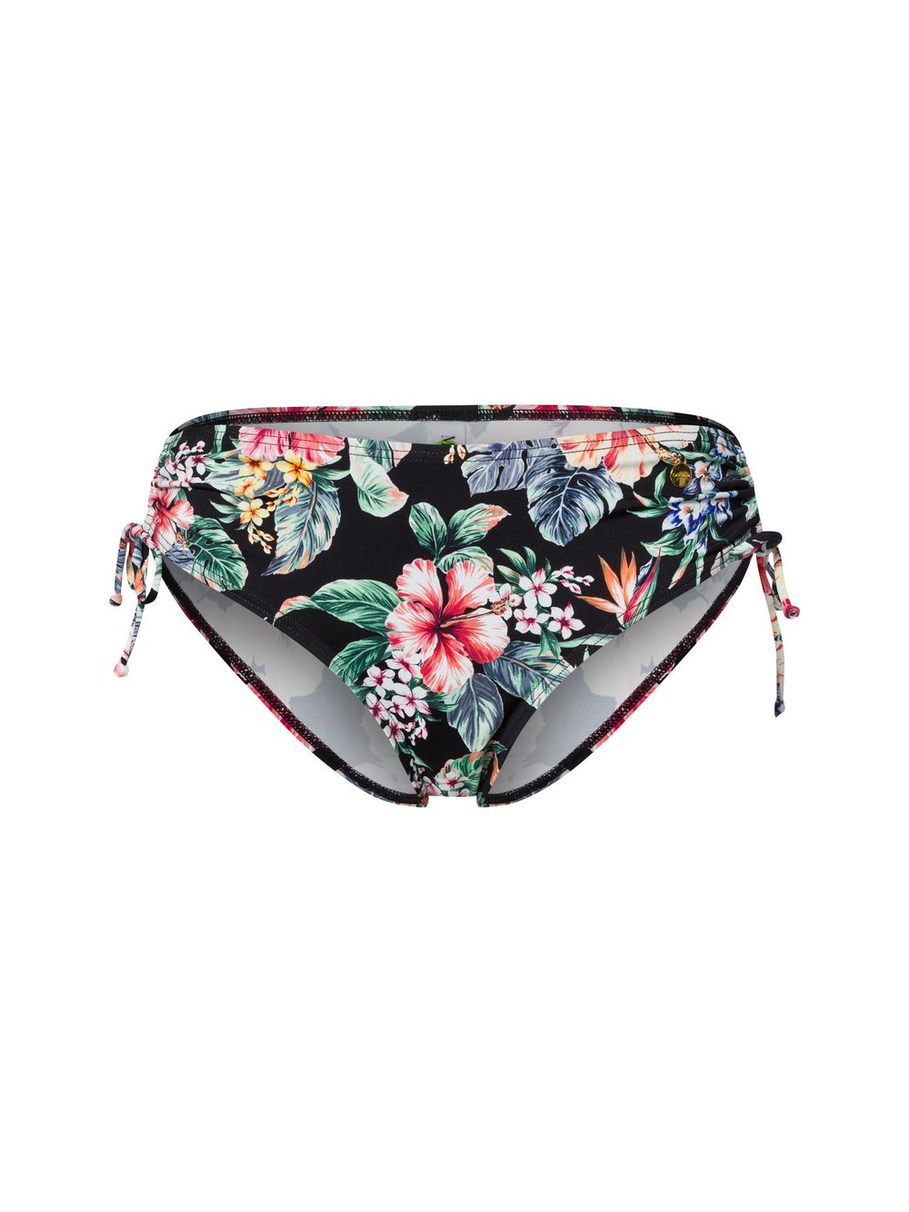 Lascana Bikini-Hose Damen Mikrofaser mehrfarbig gemustert, 44