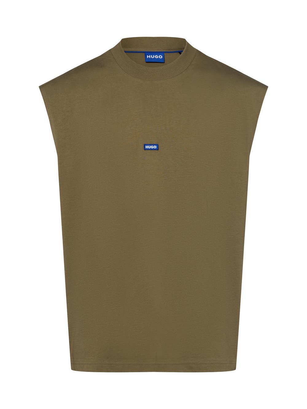 HUGO BLUE Tank Top Herren Baumwolle grün, S