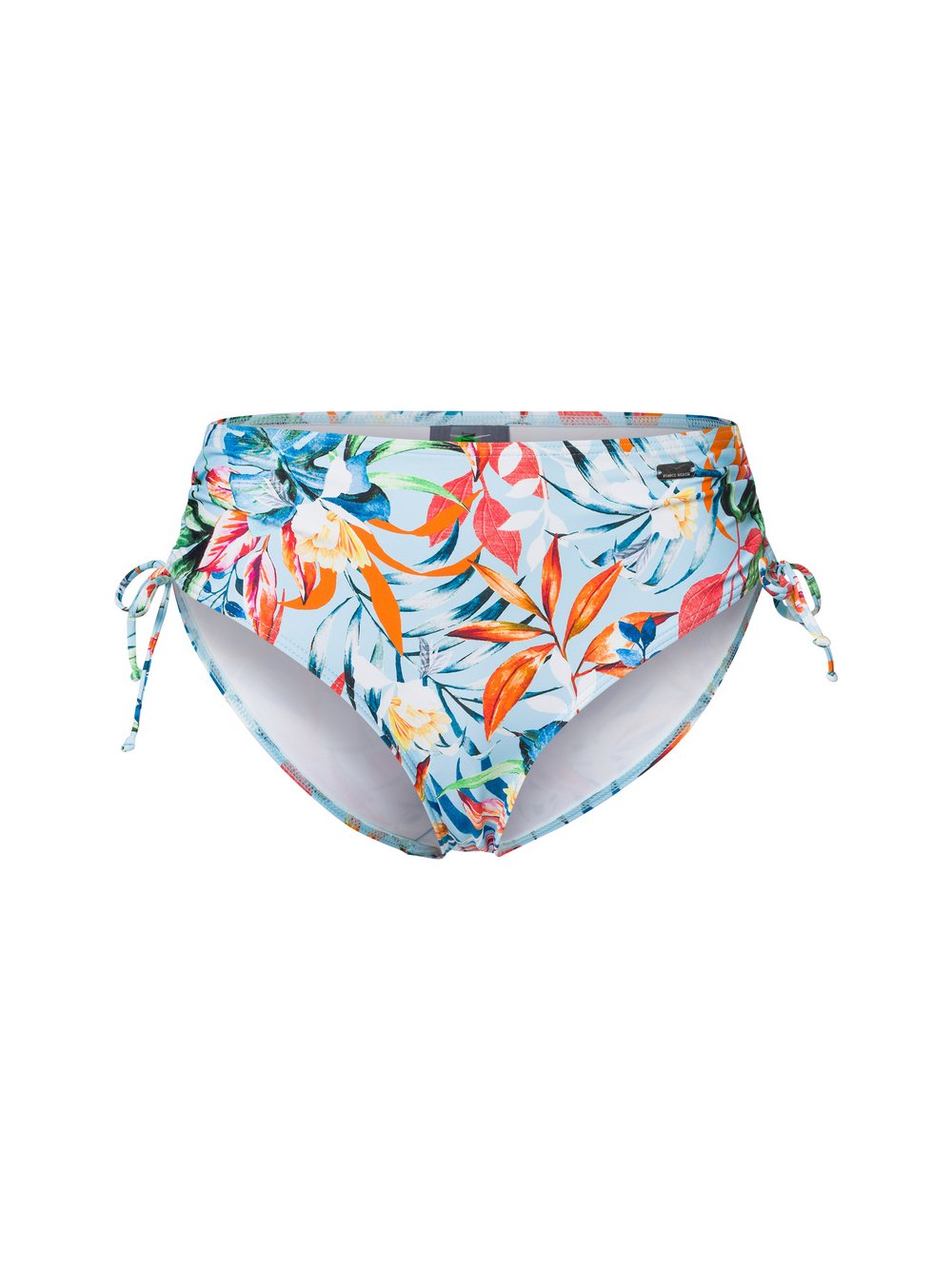 Venice Beach Bikini-Hose Damen Mikrofaser blau gemustert, 44