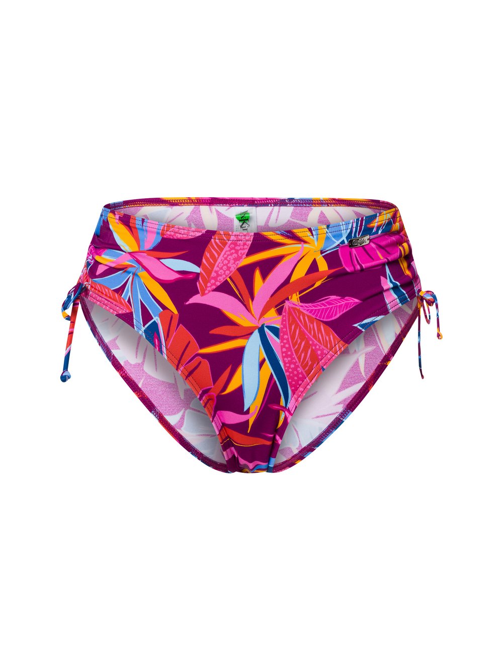 Thumbnail - Venice Beach Bikini-Hose Damen Mikrofaser mehrfarbig gemustert, 40