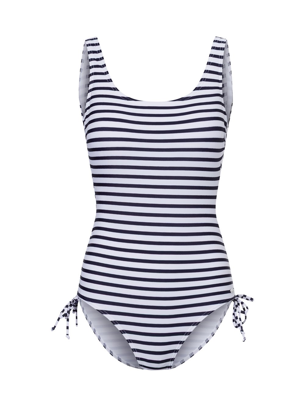 Venice Beach Badeanzug Damen Mikrofaser mehrfarbig gestreift, 38A-B