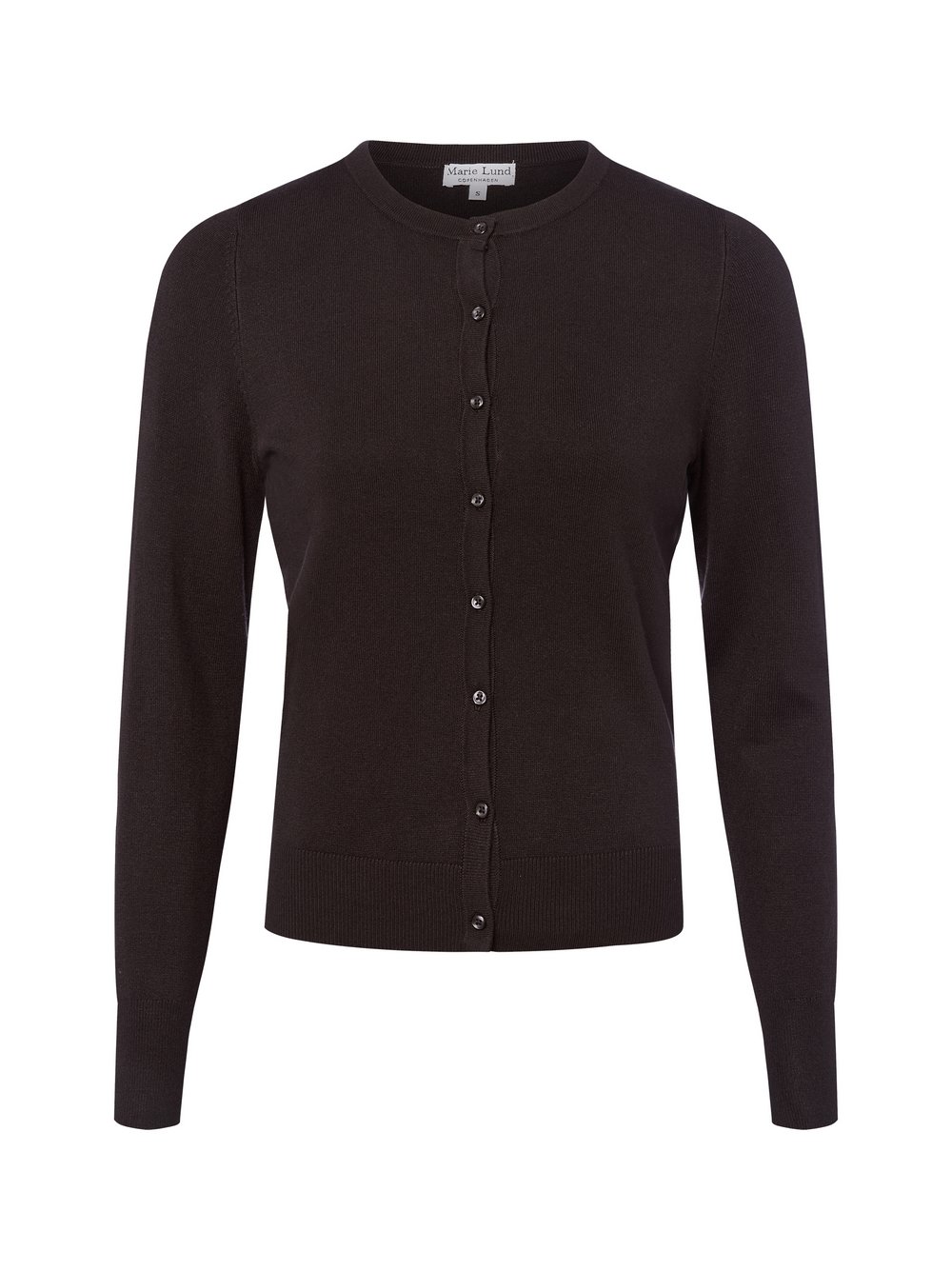Marie Lund Strickjacke Damen Feinstrick braun, L