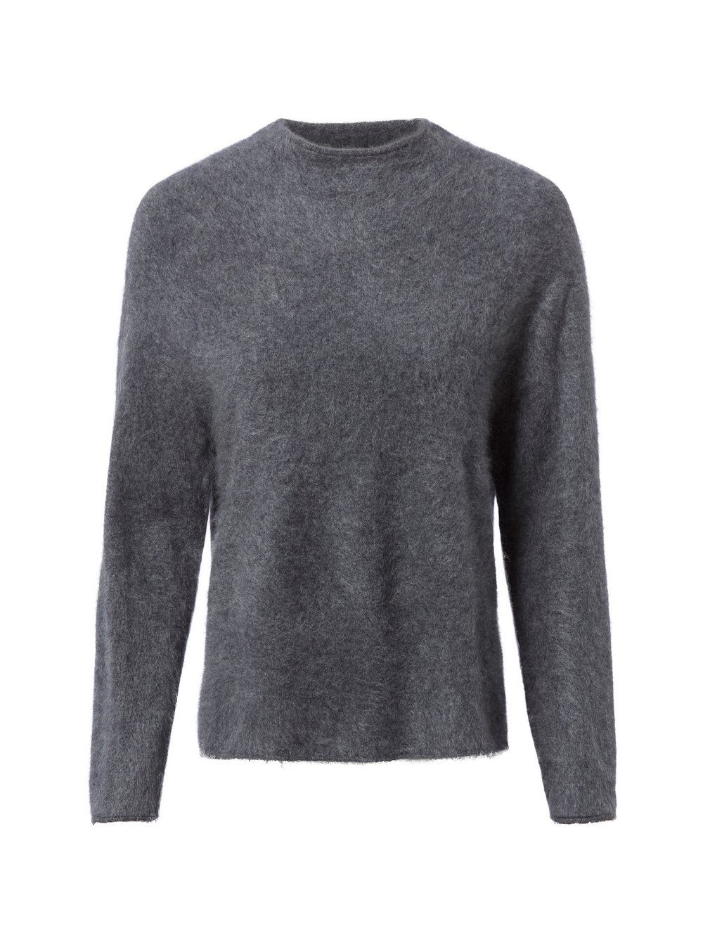 Marie Lund Strickpullover aus Cashmere Damen grau meliert, M