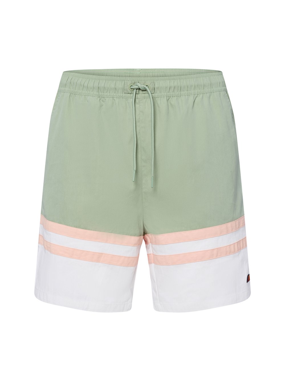Thumbnail - ellesse Badehose Herren Baumwolle mehrfarbig gestreift, L