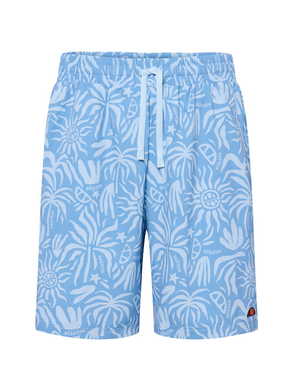 ellesse Badehose Herren blau gemustert, S