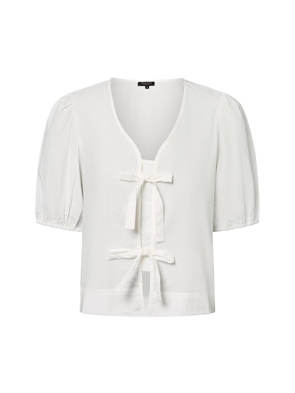 Marie Lund Freizeitbluse Damen Baumwolle weiß, 38