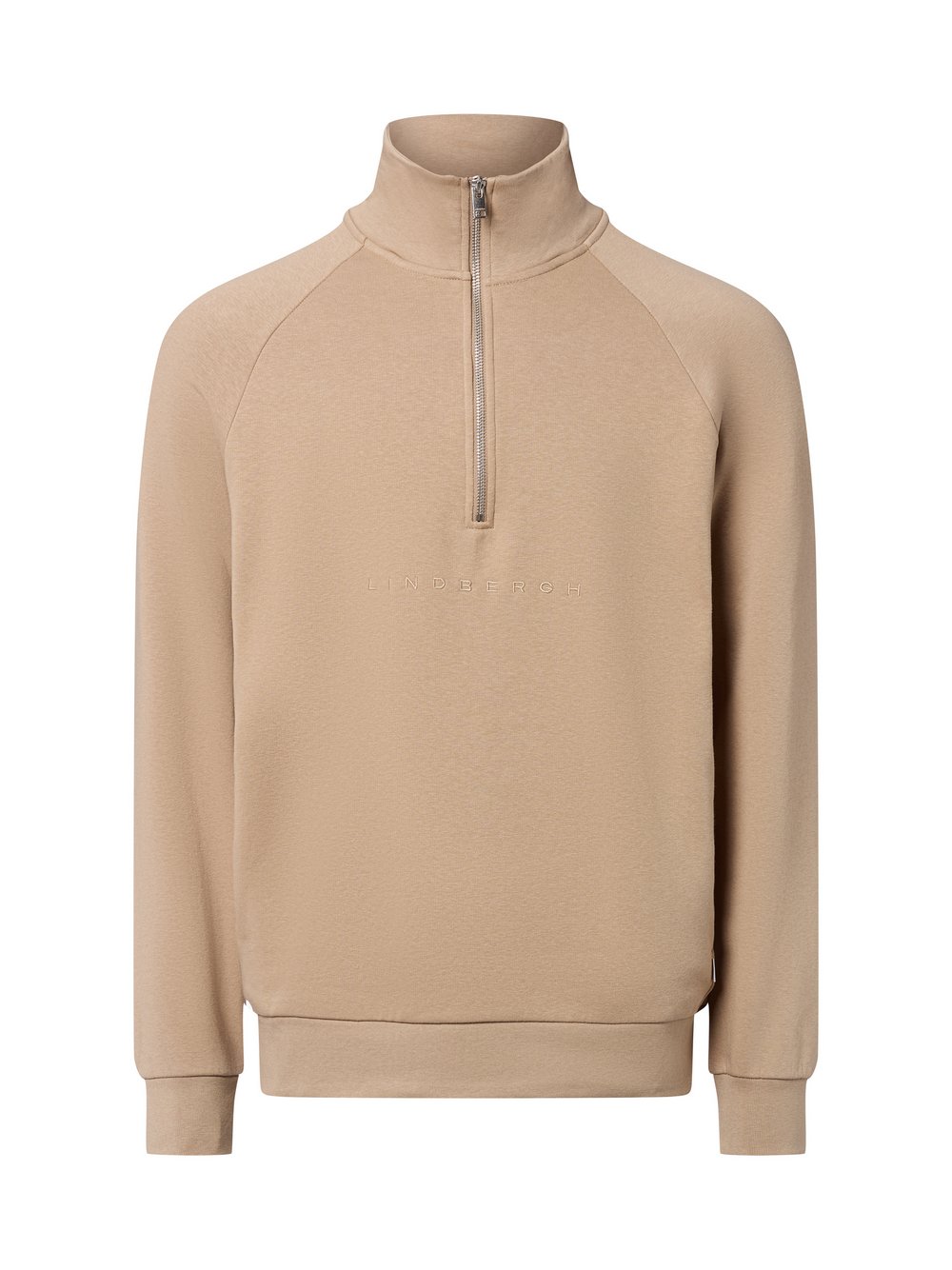 Lindbergh Sweatshirt Herren Baumwolle beige, S
