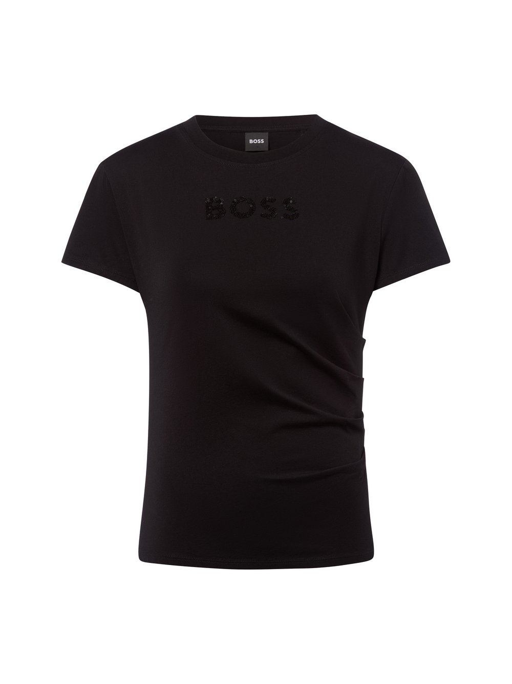 BOSS T-Shirt Damen Baumwolle schwarz, XL