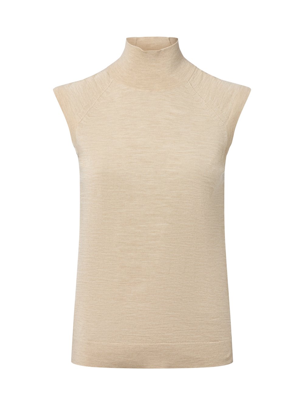 BOSS Pullunder Damen Feinstrick beige meliert, XL