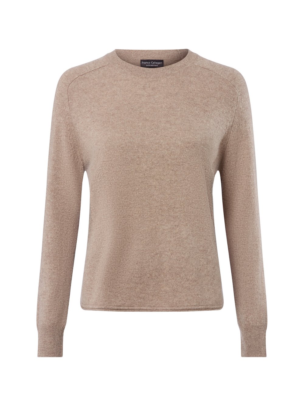 Franco Callegari Pure Cashmere Pullover Damen braun meliert, S