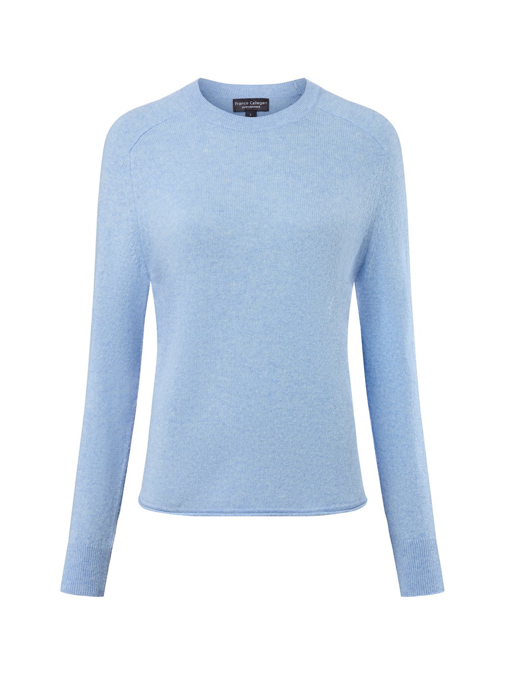 Franco Callegari Pure Cashmere Pullover Damen blau meliert, M