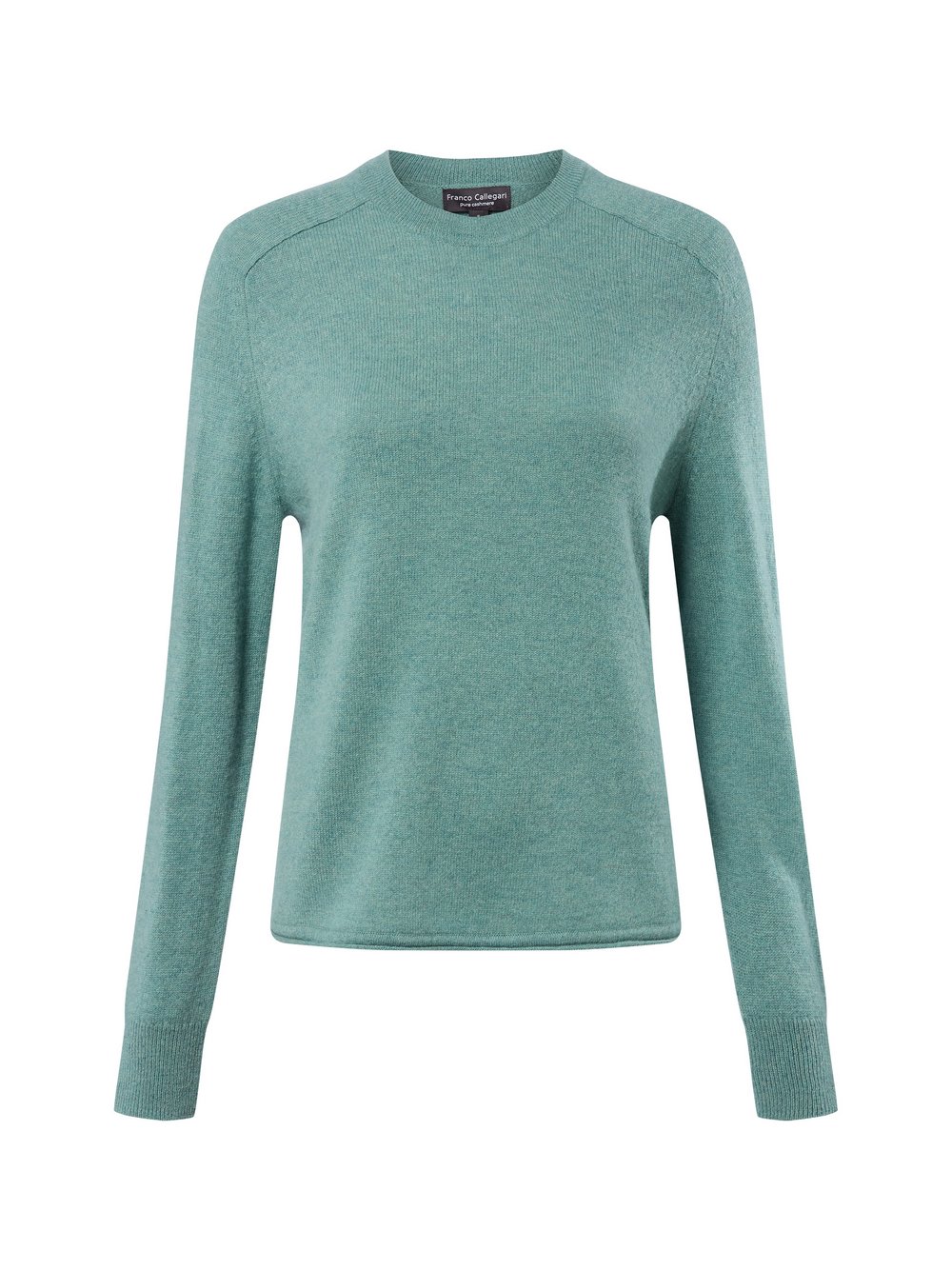 Franco Callegari Pure Cashmere Pullover Damen grün meliert, M