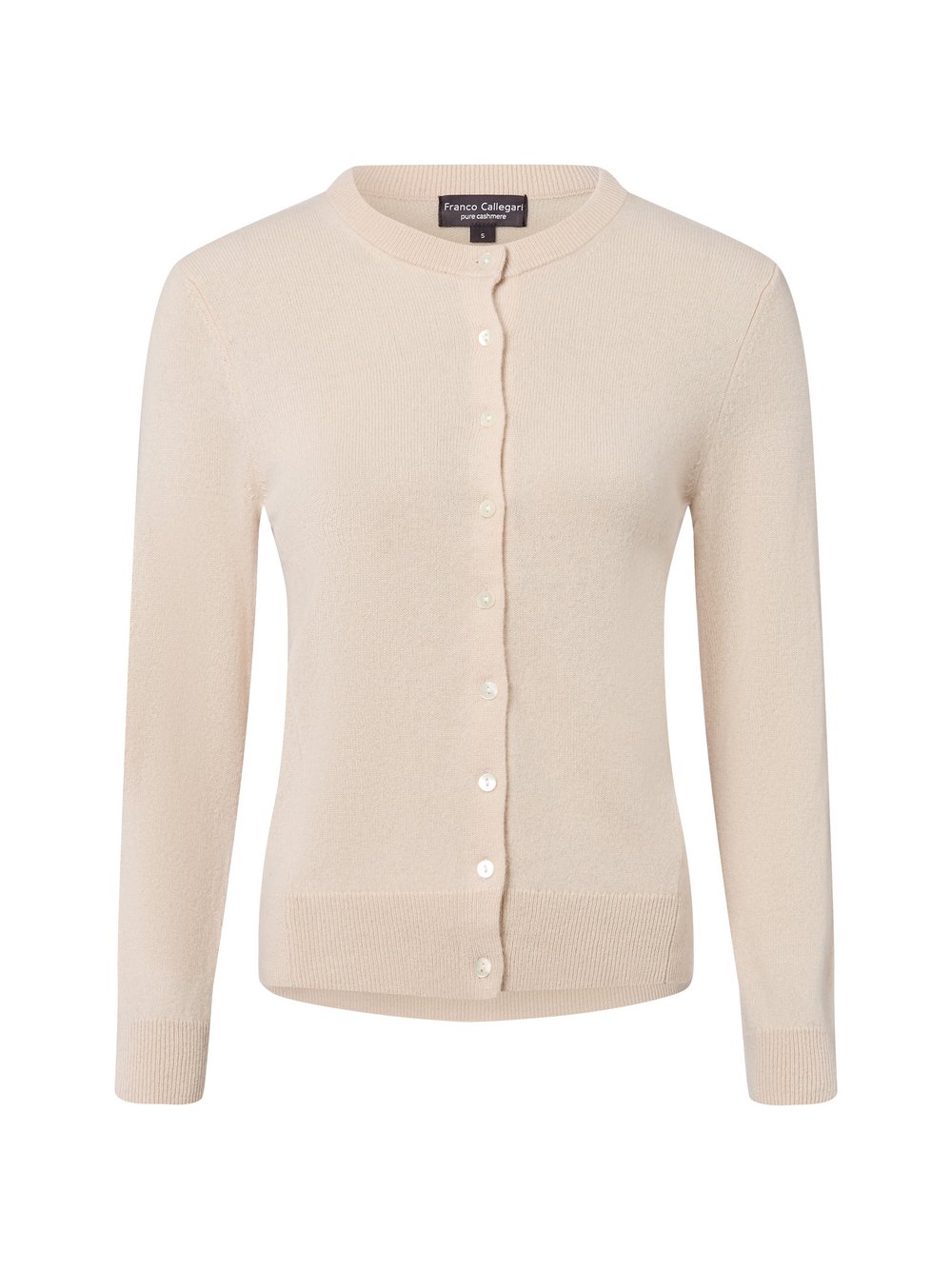 Franco Callegari Pure Cashmere Strickjacke Damen beige, L