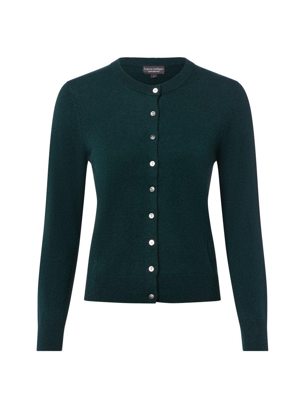 Franco Callegari Pure Cashmere Strickjacke Damen grün, XXL