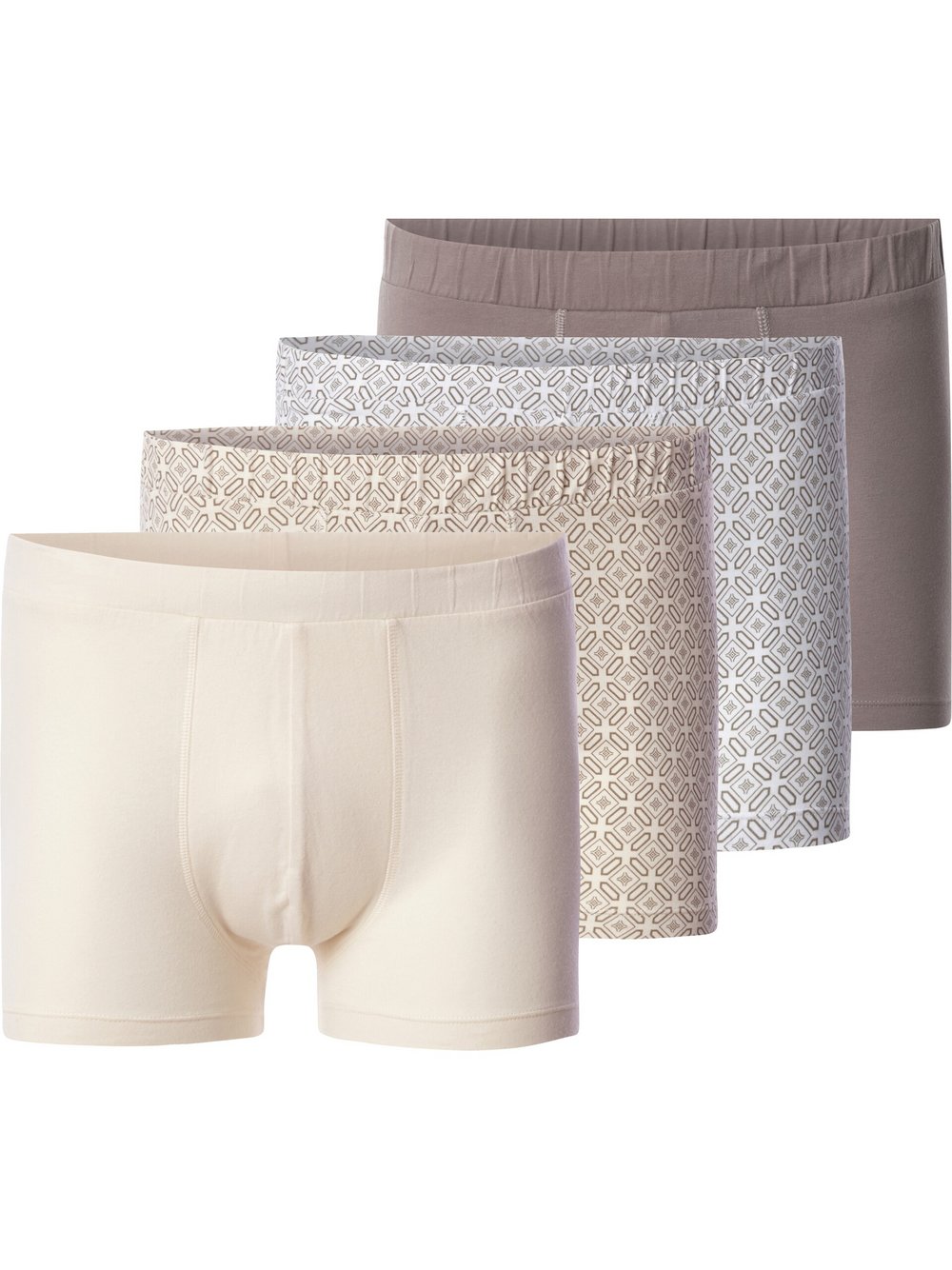 Thumbnail - BABISTA 4er Pack Boxershorts Herren Baumwolle mehrfarbig gemustert, XXL